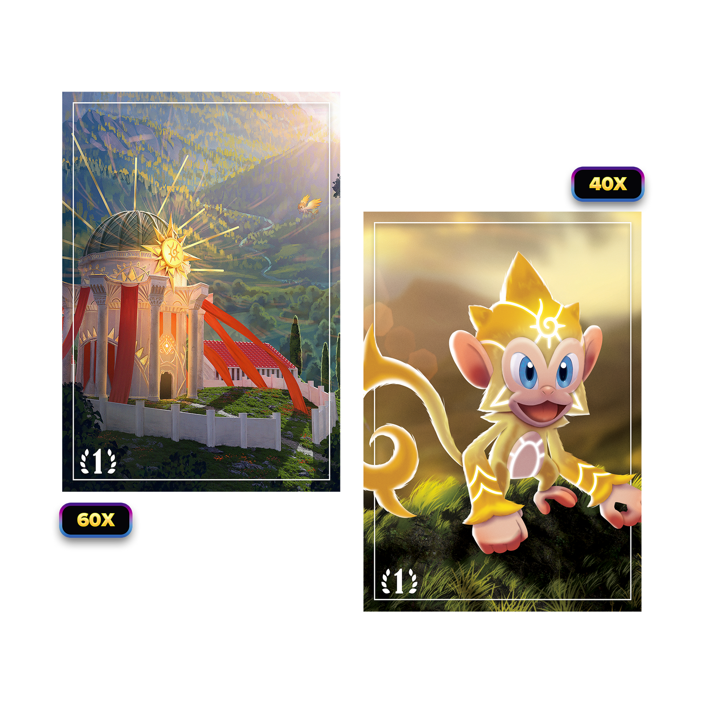Daybreak Temple of the Sun Card Sleeves