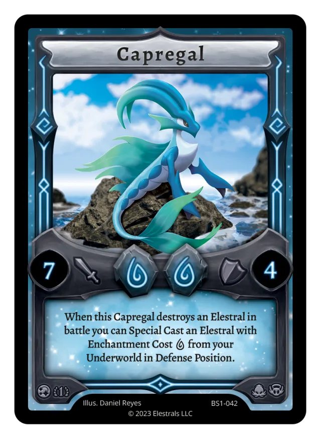 Elestrals 1st Edition Base set singles