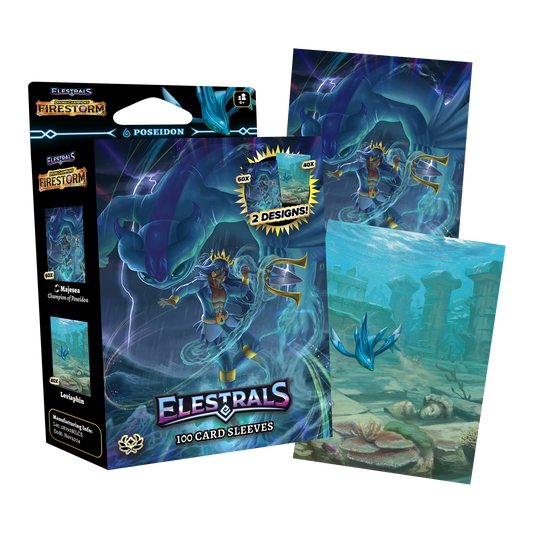Firestorm Majesea Champion of Poseidon Card Sleeves
