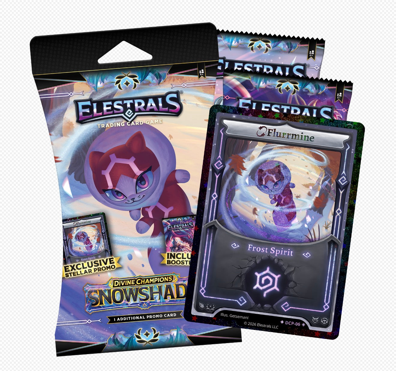 Elestrals TCG: Stellar flurmine Double Blister Pack - SnowShade (Divine Champions)