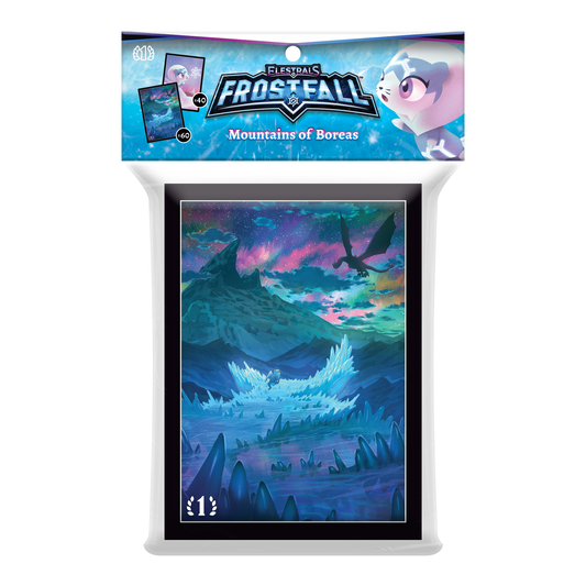 Frostfall Mountains of Boreas Card Sleeves